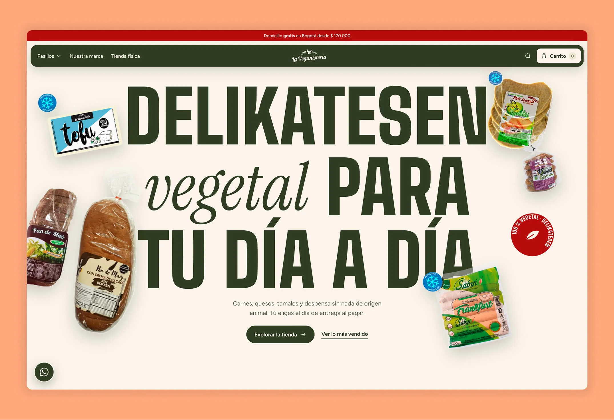 La Veganistería — eCommerce